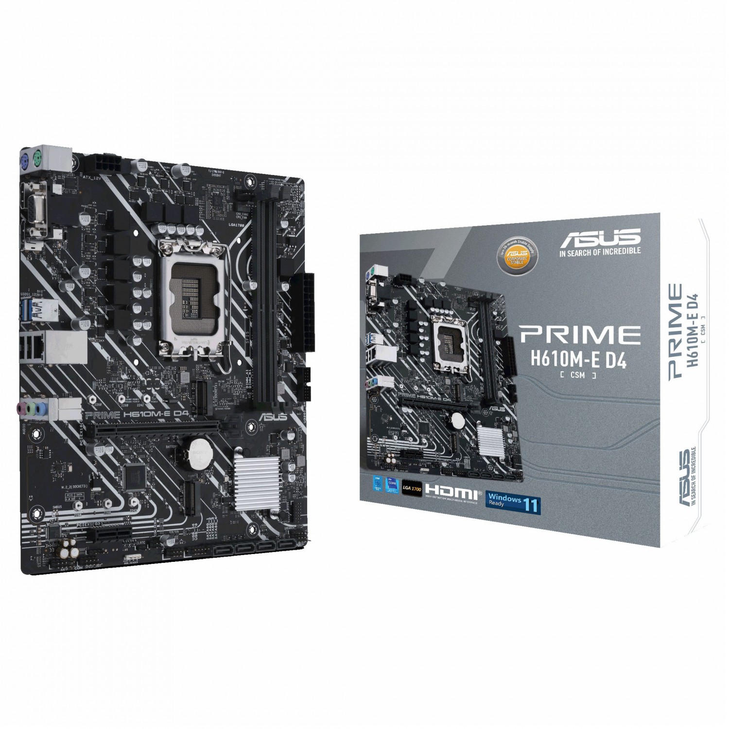 مادربرد ایسوس مدل PRIME H610M-E D4