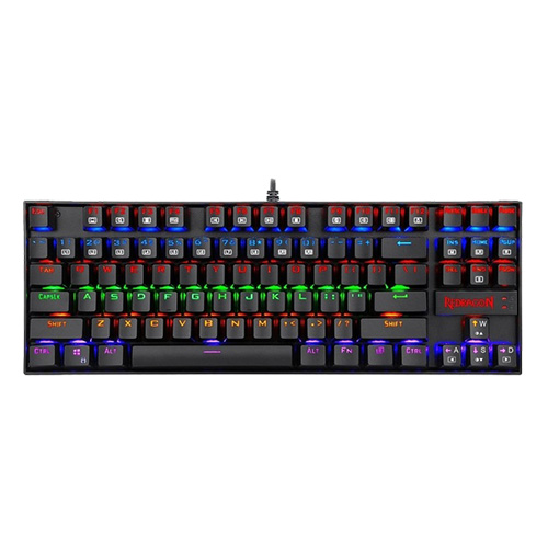 کیبورد گیمینگ Redragon مدل K552-R KUMARA RAINBOW