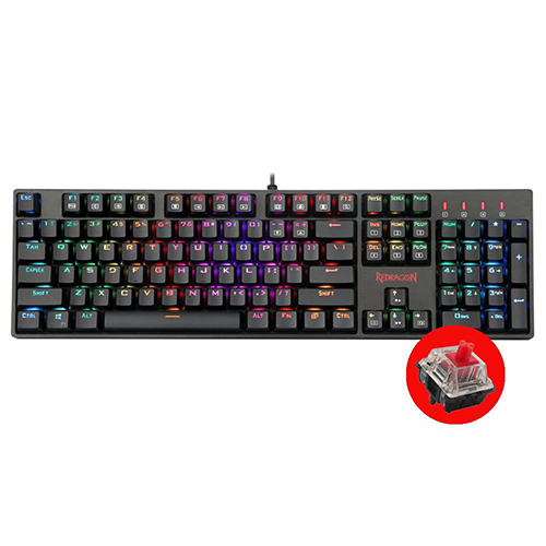 کیبورد گیمینگ ردراگون مدل REDRAGON K582 SURARA RGB