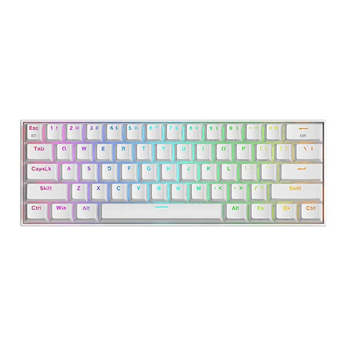 کیبورد گیمینگ بی سیم ردراگون مدل REDRAGON K530 PRO DRACONIC WHITE