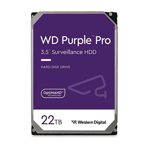هارد دیسک اینترنال وسترن دیجیتال 22 ترابایت مدل Purple Pro WD221PURP